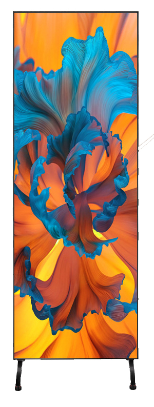 LED poster (indoor) floor standing